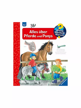 RAVENSBURGER | Buch - Wieso Weshalb Warum - Alles über Pferde und Ponys | 